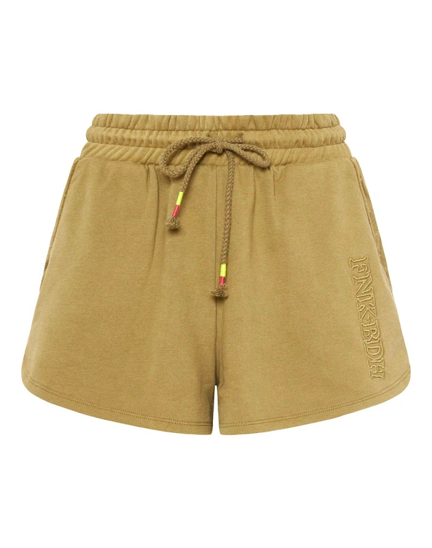 FUNKY BUDDHA FUNKY Γυναικείο Αθλητικό Σορτς FBL011-113-03-OLIVE Olive