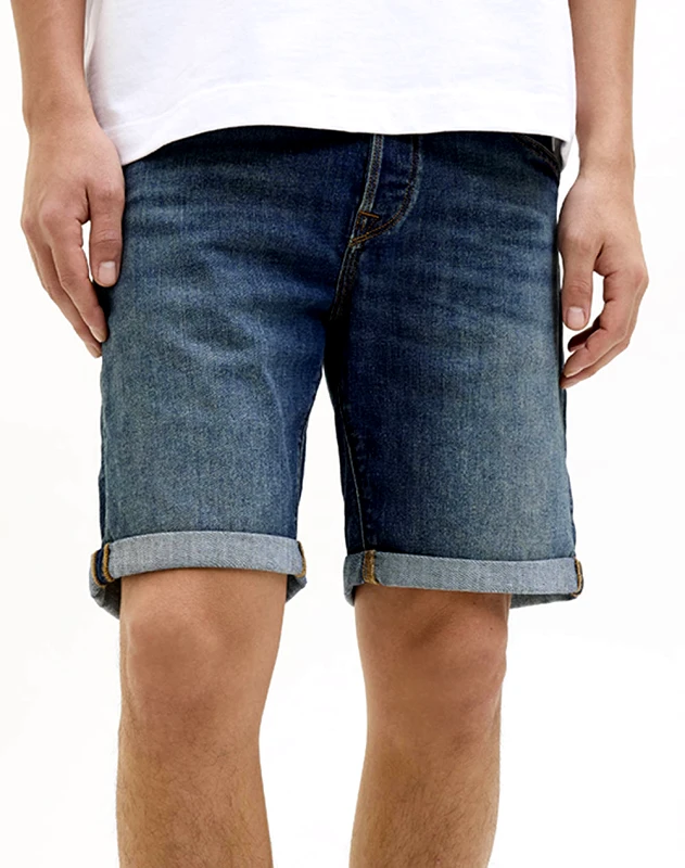 JACK&JONES JACK&JONES JJIRICK JJFOX SHORTS CB 310 SN 12269608-Blue DenimAM311 DenimBlue