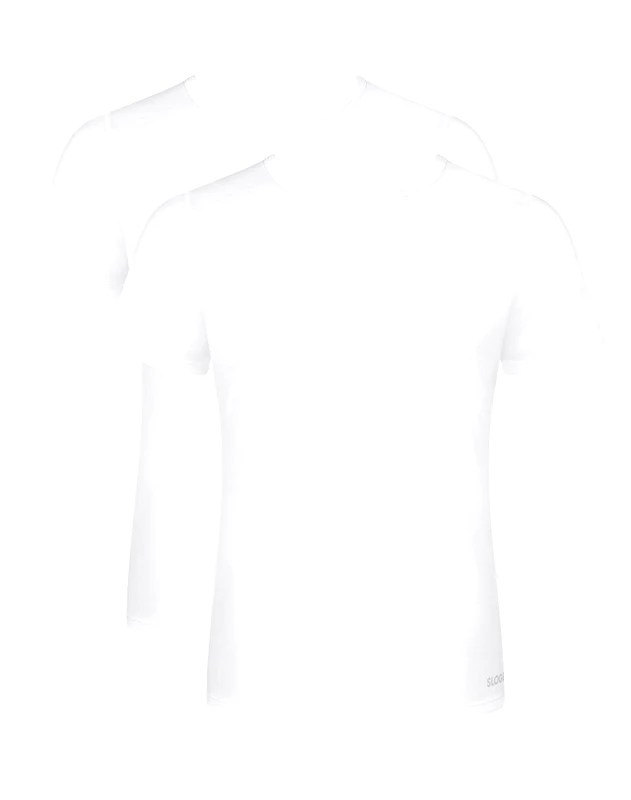 SLOGGI SLOGGI sloggi men GO ABC 2.0 H O-Neck 2P 10217749-0003 White