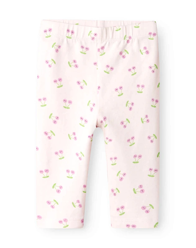 NAME IT NAME IT NMFVIVIAN AOP CAPRI LEGGING 13228154-BallerinaCherries Pink