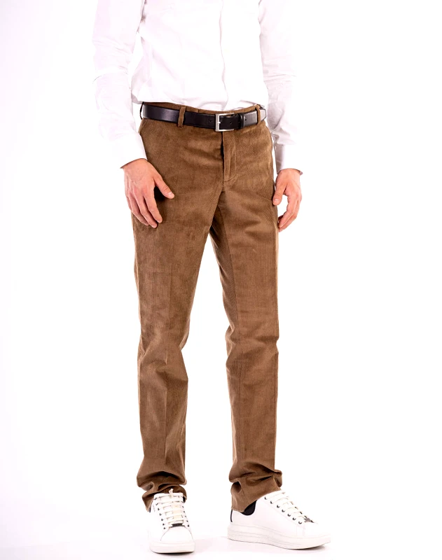 LEXTON LEXTON CHINO PANTS 09.32.CO-CAMEL Camel