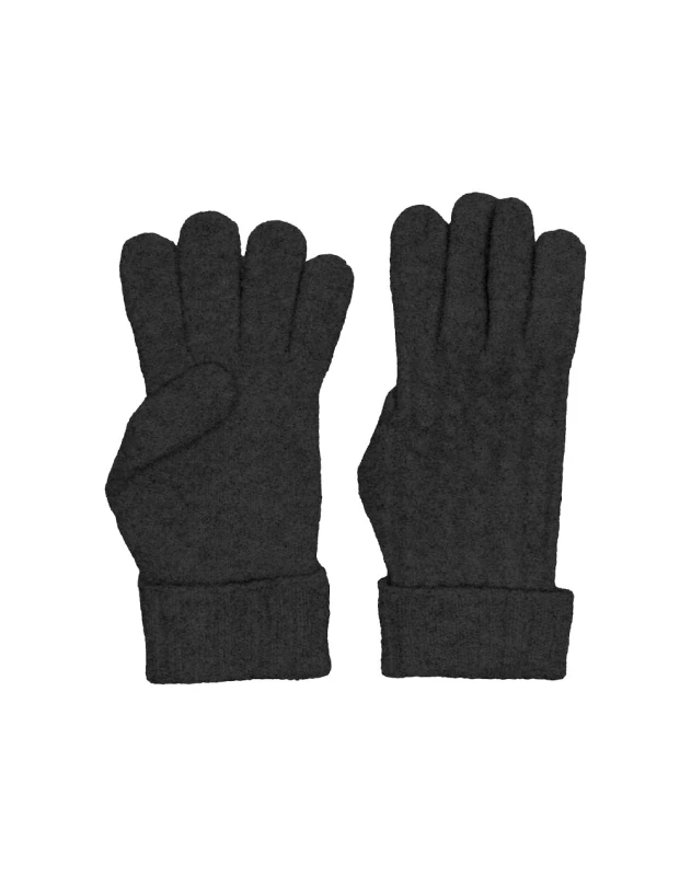 ONLY ONLY ONLANNA CABLE KNIT GLOVES CC 15301967-Dark Grey Melange DarkGray