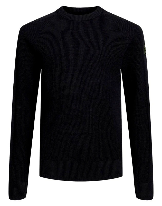 JACK&JONES JACK&JONES JCOFILO KNIT CREW NECK JNR 12241702...-BLACK Black