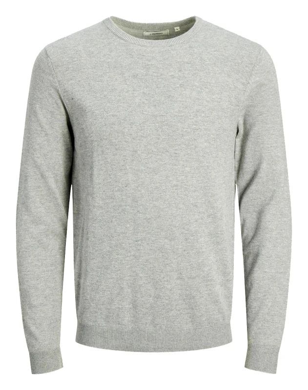 PRODUKT PRODUKT PKTBWO BASIC KNIT ΜΠΛΟΥΖΑ 12194859-Light Grey Melange LightGray