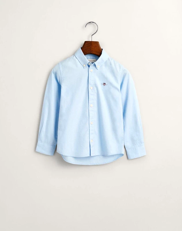 GANT GANT ΠΟΥΚΑΜΙΣΟ ΜΜ SHIELD OXFORD BD SHIRT 3G830423-468 LightBlue