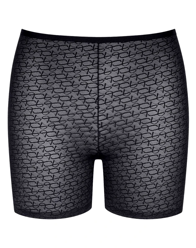 TRIUMPH TRIUMPH Triumph Signature Sheer Shorts 10215935-0004 Black