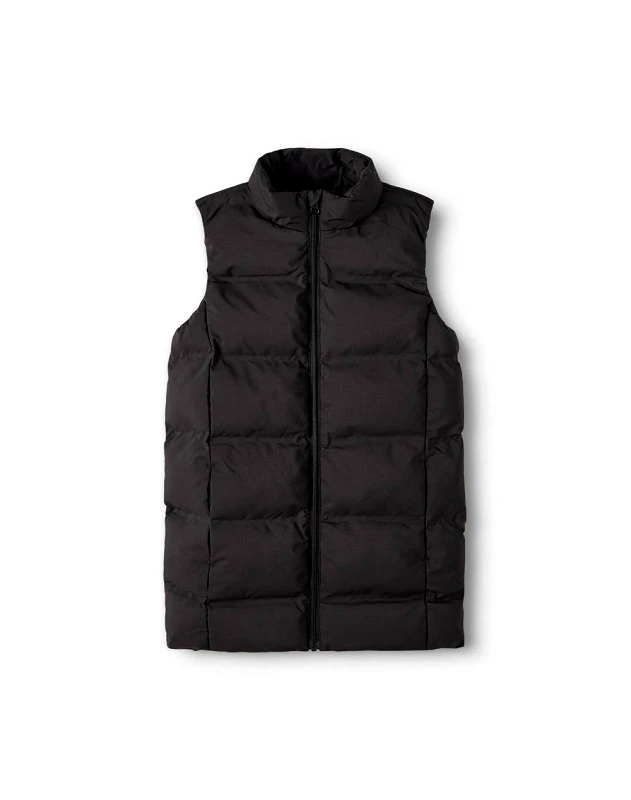 NAME IT NAME IT NKFMELLOW LONG PUFFER VEST TB 13219028-BLACK Black