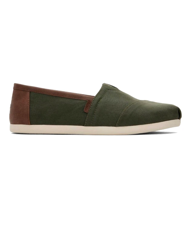 TOMS TOMS DRK SAGE TWL/ SYN TM MN ALPR ESP 10020879-SAGE Green