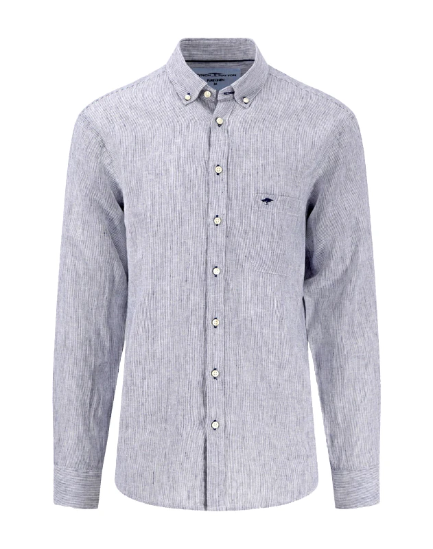FYNCH-HATTON FYNCH-HATTON SHIRTS 1504 6160-685 NavyBlue