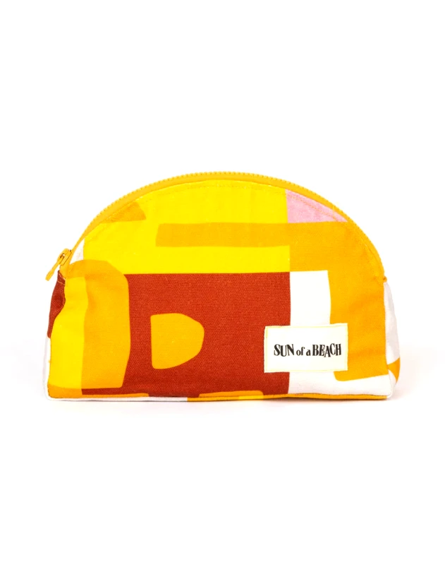 SUN OF A BEACH SUN OF A BEACH Small Luna Waterproof Pouch (Διαστάσεις: 26x17εκ.) SLUN/JUN_CNV/YELWPR-June Yellow