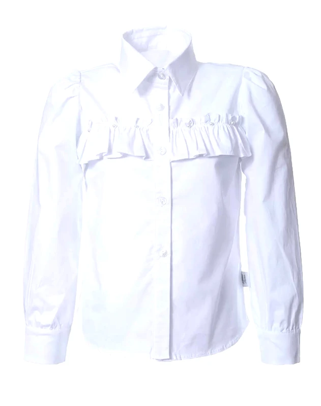 MATOU MATOU ΠΟΥΚΑΜΙΣΟ ΠΑΙΔΙΚΟ GIRL 2W23-MF2160-WHITE White