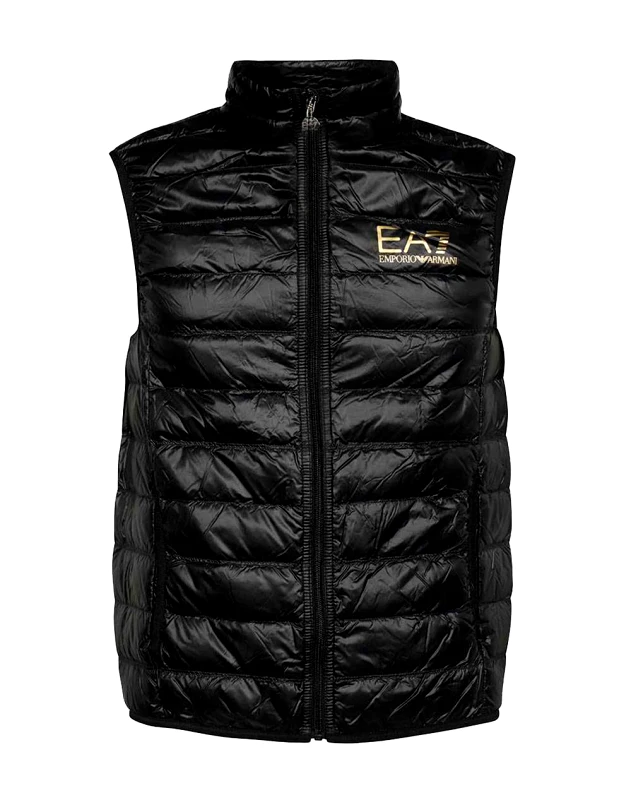 EA7 EA7 GILET ΜΠΟΥΦΑΝ PIUMINO 8NPQ01PN29Z-0208 Black