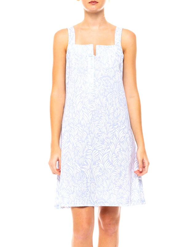 PINK LABEL PINK LABEL NIGHTGOWN ICE BLUE FLEUR S1498-TYPE Violet