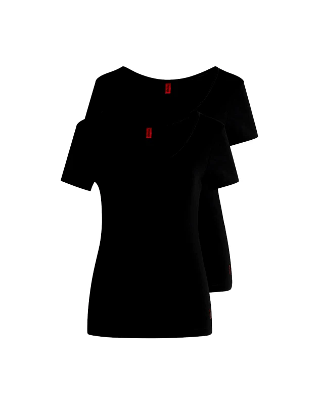 HUGO HUGO TWIN T-SHIRT RN 10240727 01 50469660-001 Black