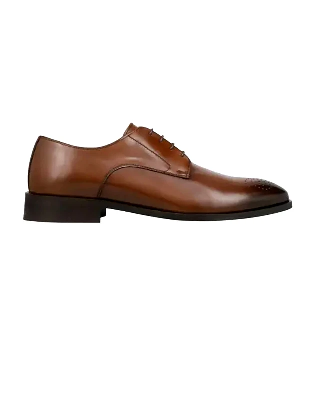 KALOGIROU KALOGIROU DANTE LEA DANTE CLASSIC LACE UP ΚΑΛΟΓΗΡΟΥ DANTE LEA-00R1 Brown