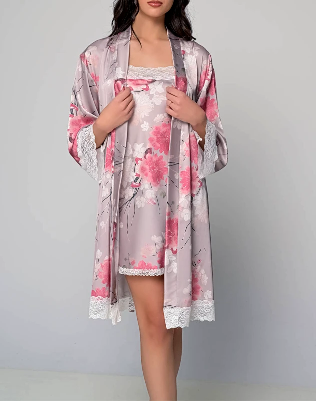 MILENA BY PARIS MILENA ΡΟΜΠΑ ΣΑΤΕΝ 005364-023 Mixed