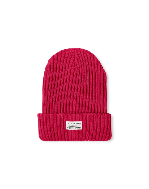 NAME IT NAME IT NKNMILAN KNIT HAT3 13207750-Crimson Fuchsia