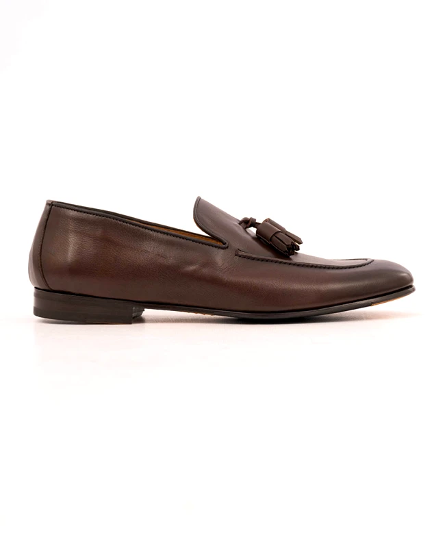 JUAN LACARCEL CALCE JUAN LACARCEL CALCE LOAFERS X1231-CACAO DarkBrown