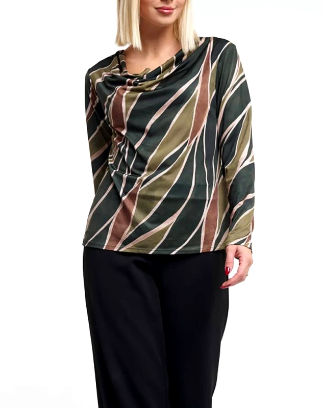 VETO FIBES ΜΠΛΟΥΖΑ 03-6962-KHAKI Khaki