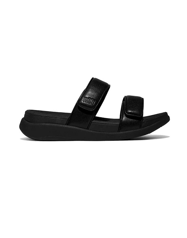 FIT FLOP FIT FLOP F-MODE GO 2 BAR VELCRO SLIDE IW2-090-0071 Black