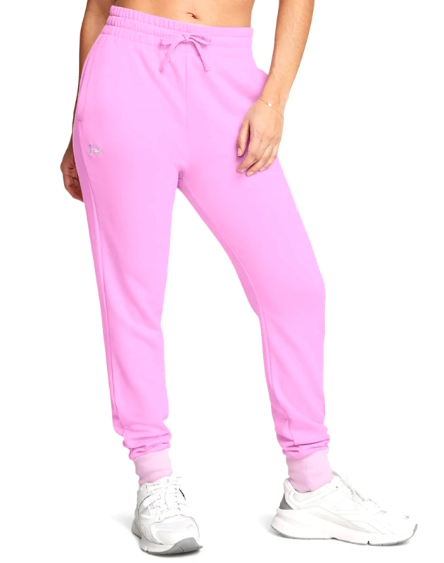 UNDER ARMOUR UNDER ARMOUR Women''s UA Rival Fleece Joggers 1379438-638 Pink