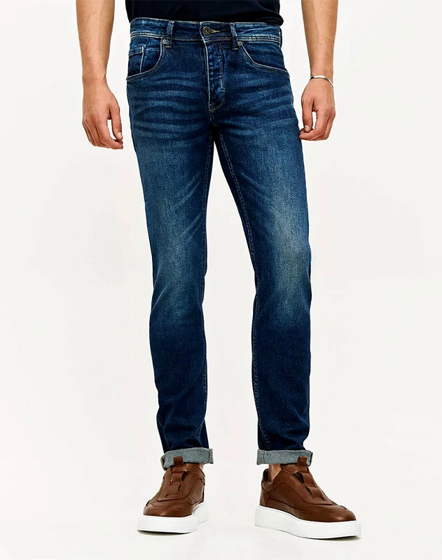 BROKERS BROKERS ΑΝΔΡΙΚΟ ΠΑΝΤΕΛΟΝΙ JEAN 25023453365-70 DenimBlue
