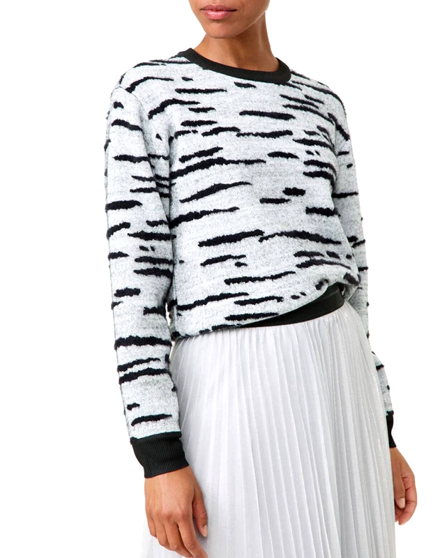 TAIFUN TAIFUN PULLOVER 1/1 SLEEVE 672418-15319-09702 OffWhite