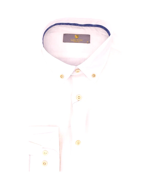 LEXTON LEXTON ΠΟΥΚΑΜΙΣO 11.35.JAMAICA BUTTON DOWN-WHITE White