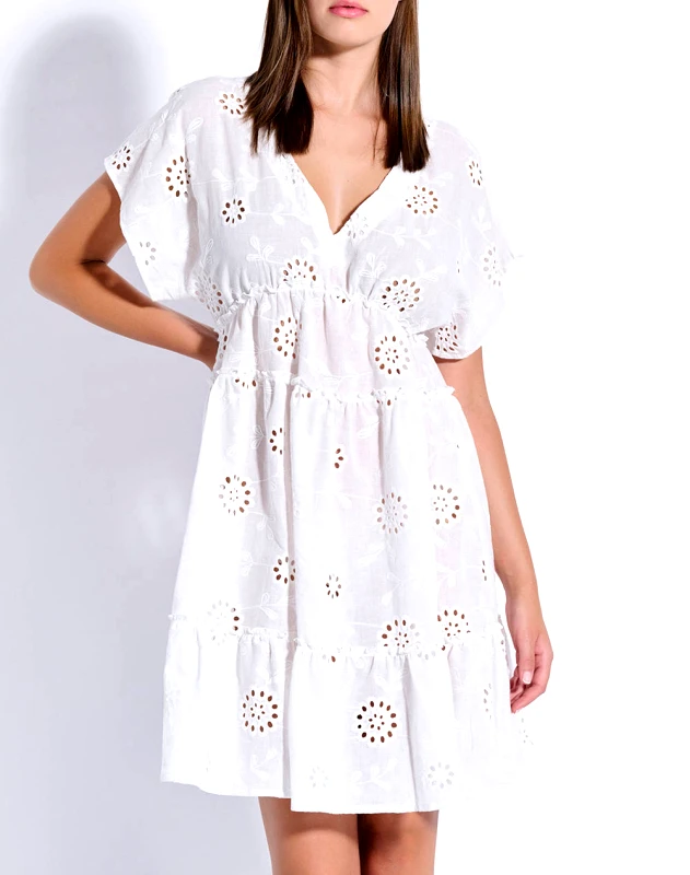 JEANNETTE JEANNETTE ΚΑΦΤΑΝΙ ΜΠΡΟΝΤΕΡΙ J8091-ΛΕΥΚΟ White