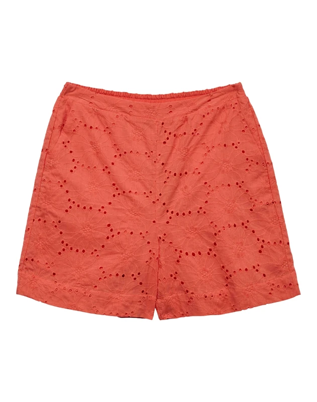 VERO MODA VERO MODA VMHAY NEW SHORTS WVN 10324270-Dubarry OrangeRed
