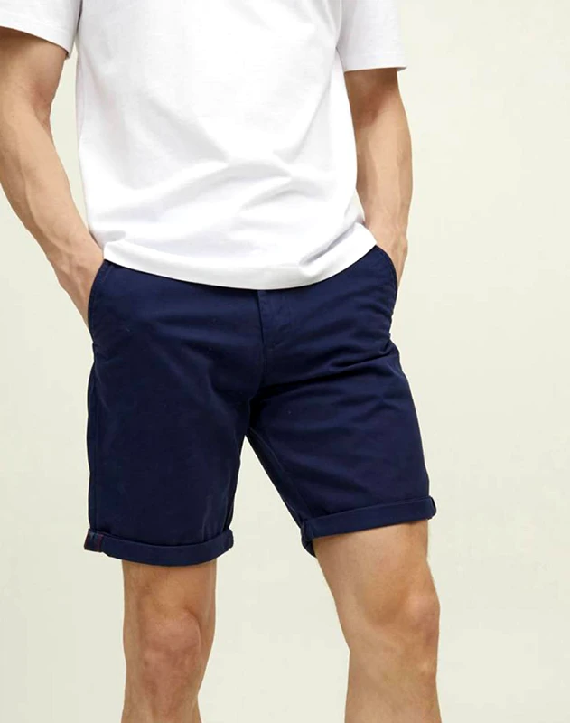 JACK&JONES JACK&JONES JPSTBOWIE SHORTS SOLID SRT SN 12165604-Navy Blazer NavyBlue