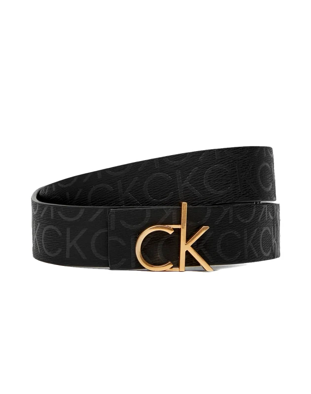 CALVIN KLEIN CALVIN KLEIN JEANS CK BCKL RVRSBL BLT 3 LV04F7038G-UB1 Black