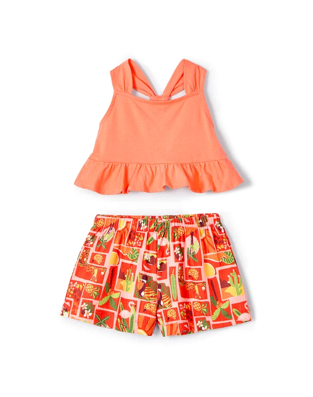 MAYORAL MAYORAL ΣΕΤ ΣΟΡΤΣ ΜΑΚΟ ΚΡΕΠ 03215-070 Orange