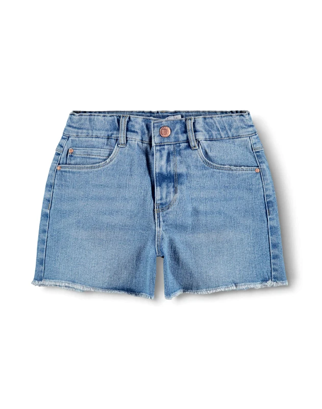 NAME IT NAME IT NKFROSE HW MOM DNM SHORTS 8222-YA NOOS 13197313-Medium Blue Denim JeanBlue