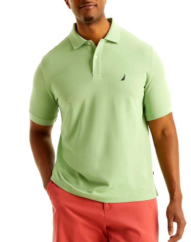 NAUTICA NAUTICA ΜΠΛΟΥΖΑ ΠΟΛΟ ΚΜ SS FCA CLASSIC FIT DECK POLO_SUSTAINABLE 3NCZ55000-3FZ LightGreen