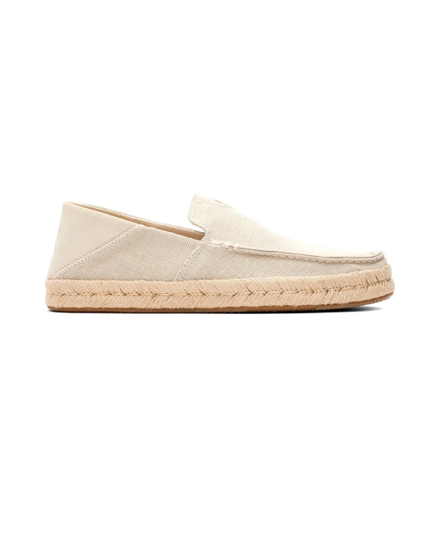 TOMS TOMS FOG HRTG CNVS/ SUEDE MN ALONSO ESP 10020861-CREAM Cream