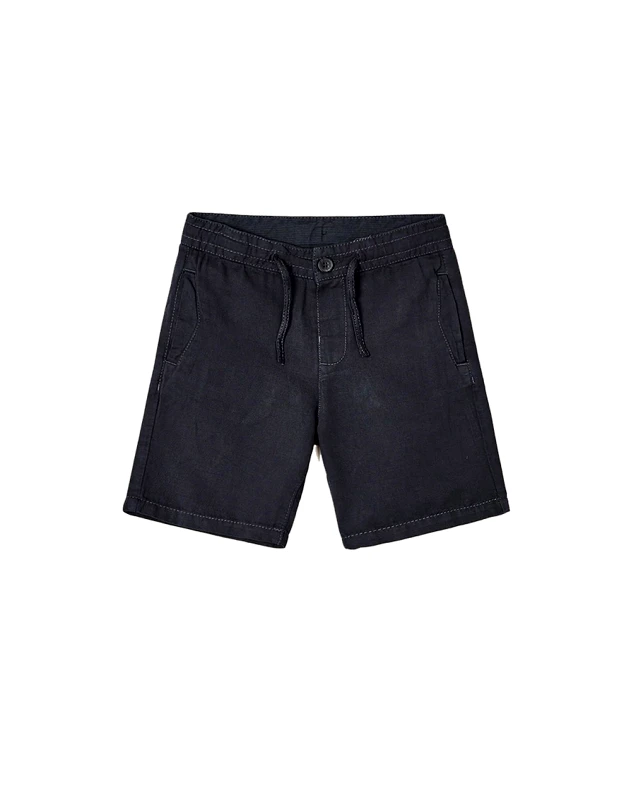 MAYORAL MAYORAL Βερμουδα λινο ξεβαμμενη 3221-67 JetBlack