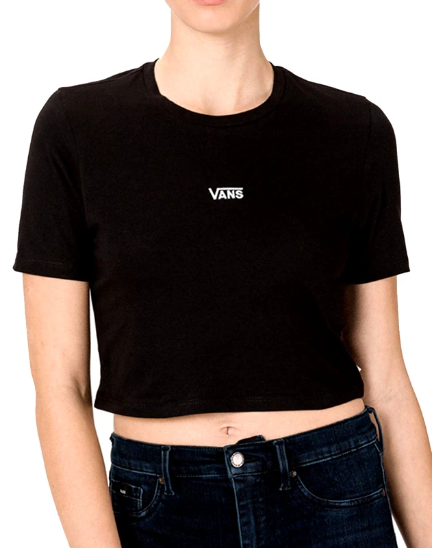 VANS VANS WM FLYING V CROP CRE FLYV VN0A54QUBLK1-VNBLK TotalBlack
