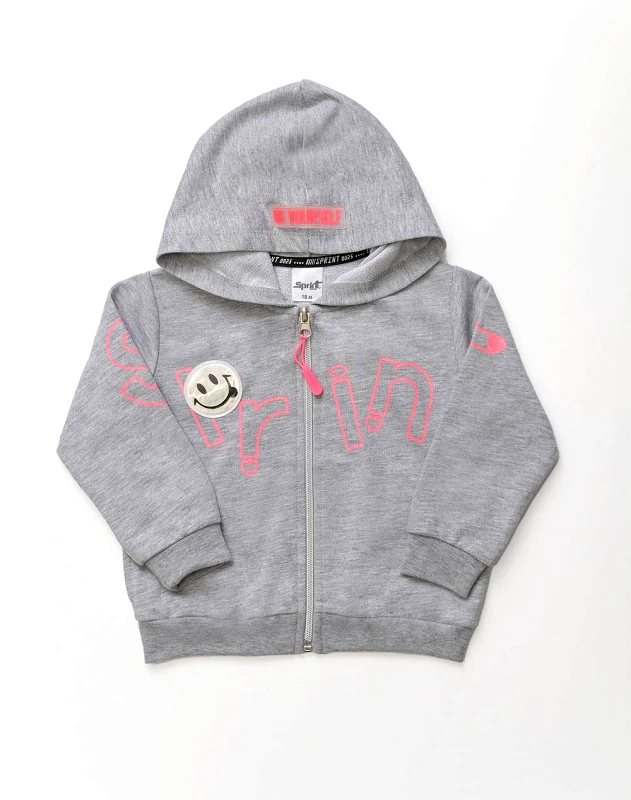 SPRINT SPRINT JACKET BABY GIRL 231-2054-S203 Gray