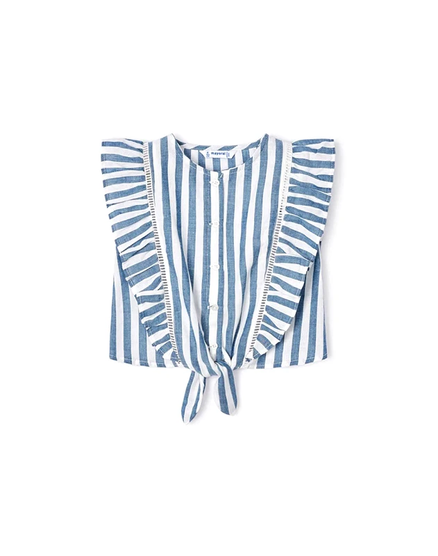 MAYORAL MAYORAL Πουκαμισα ριγες 3143-24 Blue