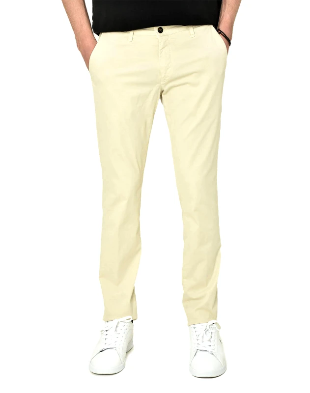 FOURTEN FOUR TEN CHINO T910123080-00103 Ecru