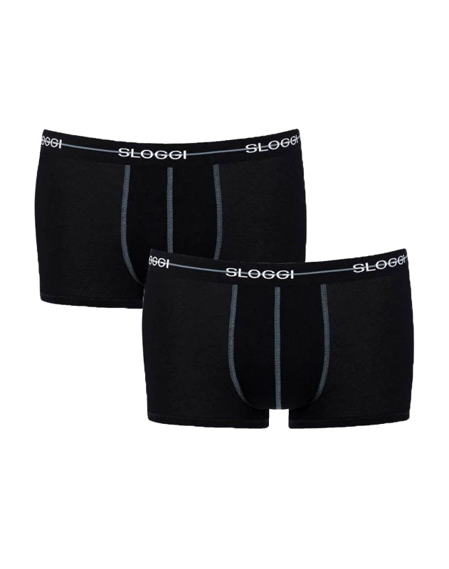 SLOGGI SLOGGI ΜΠΟΞΕΡ men Start Hipster C2P box 10206968-0004 Black