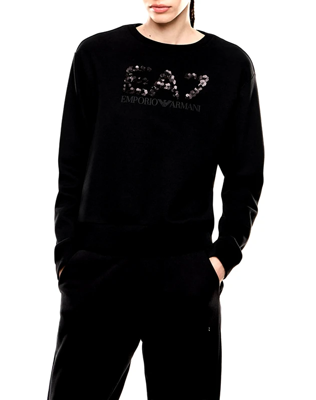 EA7 EA7 SWEATSHIRT 7W000542AF16442-UC001 Black