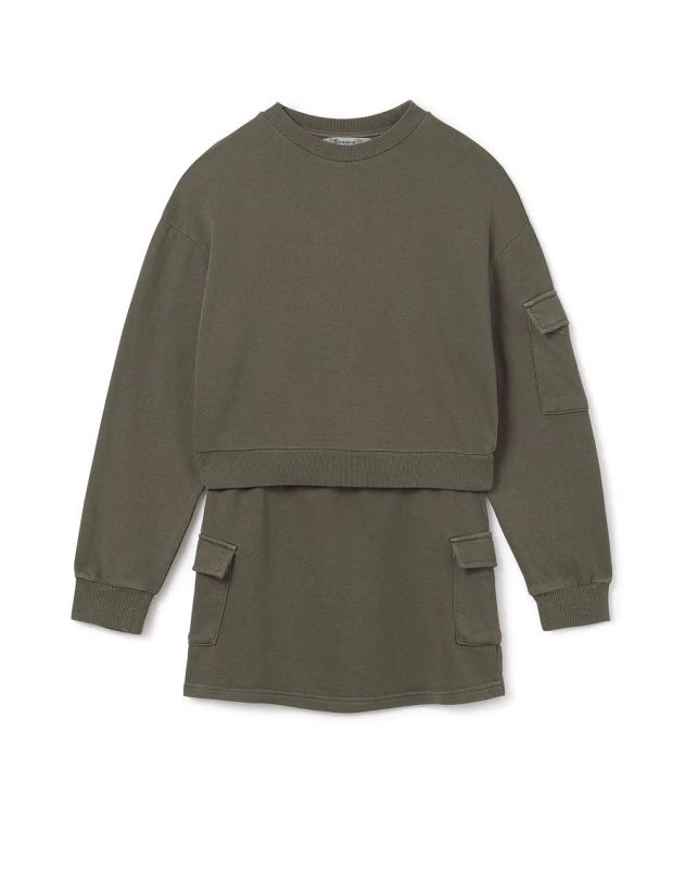 MAYORAL MAYORAL ΣΕΤ ΦΟΥΣΤΑ CARGO 07917-053 ArmyGreen
