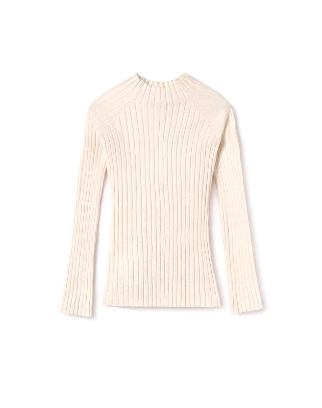 MAYORAL MAYORAL Ημιζιβαγκο πλεκτο 07001-53 Ivory