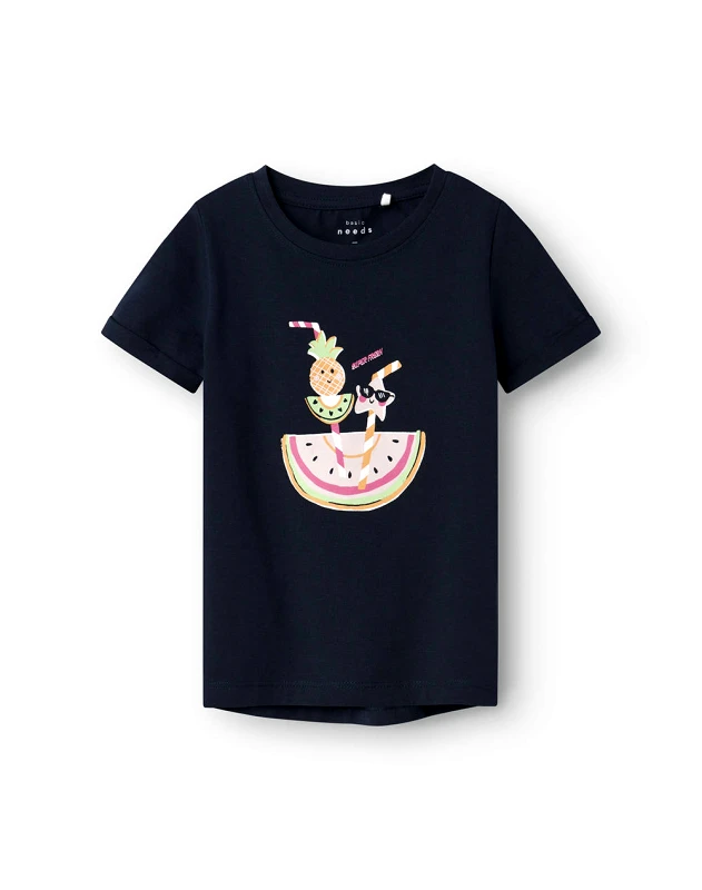 NAME IT NAME IT NMFVIX SS TOP 13228145-Navy BlazerWatermelon NavyBlue