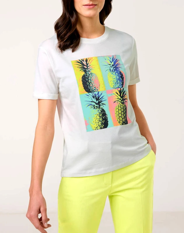 GERRY WEBER GERRY WEBER T-SHIRT 1/2 SLEEVE 570256-35003-09048 OffWhite