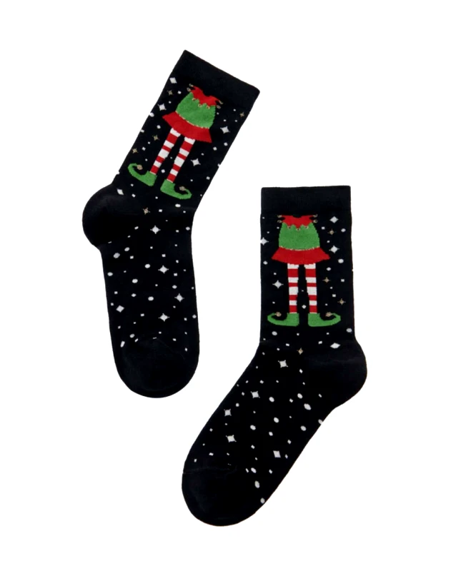 WALK WALK ΠΑΙΔΙΚΕΣ X-MAS ΚΑΛΤΣΕΣ CHR-28-02 Black