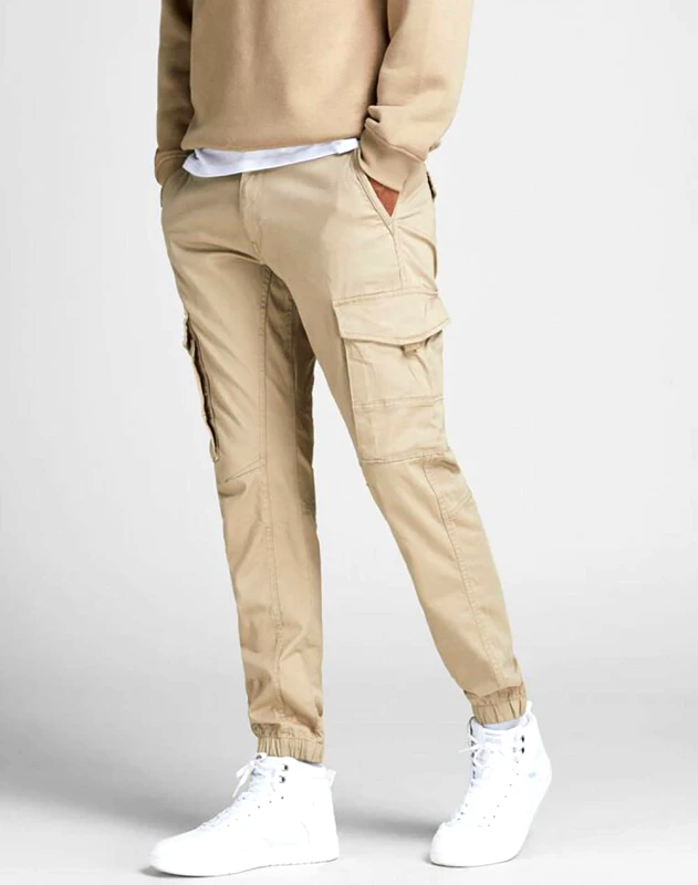 JACK&JONES JACK&JONES ΠΑΝΤΕΛΟΝΙ JPSTPAUL JJFLAKE AKM 542 CROCKERY NOOS 12193754-Crockery Biege