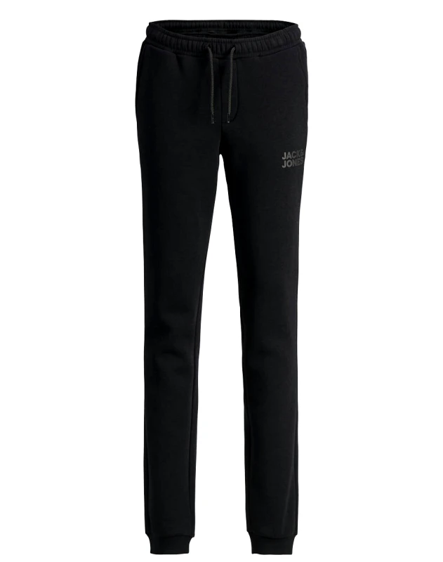 JACK&JONES JACK&JONES JPSTGORDON JJNEWSOFT SWEAT PANT NOOS JNR 12179798-BlackTONAL Black